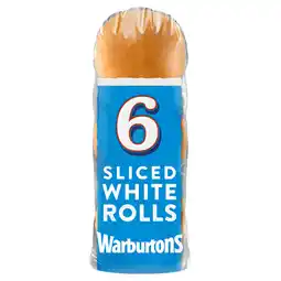Iceland Warburtons 6 white rolls offer