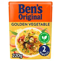 Iceland Ben's original golden vegetable 220g offer