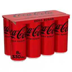 Iceland Coca-cola zero sugar 8 x 330ml offer