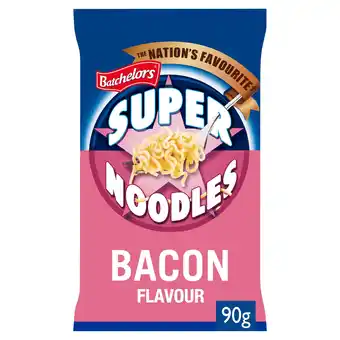 Iceland Batchelors super noodles bacon flavour 90g offer