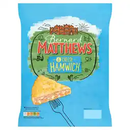 Iceland Bernard matthews 6 cheesy hamwich 345g offer