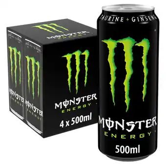 Iceland Monster energy drink 4 x 500ml offer