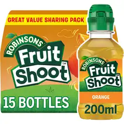 Iceland Robinsons fruit shoot orange 15 x 200ml offer