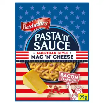 Iceland Batchelors pasta 'n' sauce american style mac 'n' cheese bacon flavour 99g offer