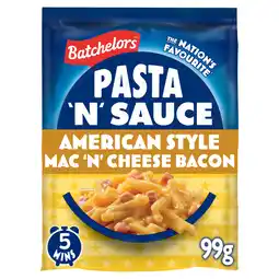 Iceland Batchelors pasta 'n' sauce american style mac 'n' cheese bacon flavour 99g offer