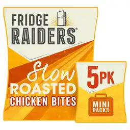 Iceland Fridge raiders slow roasted chicken bites 5 x 22.5g offer