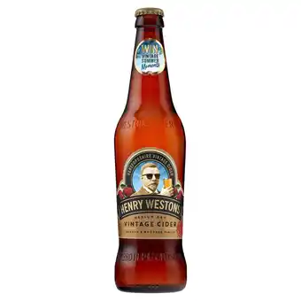Iceland Henry westons vintage cider 500ml offer