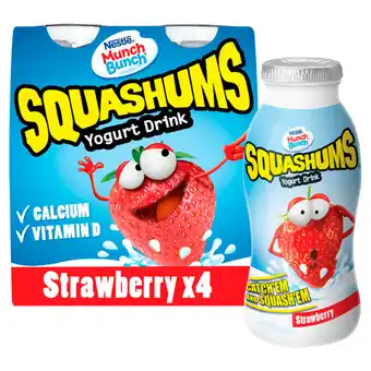 Iceland Munch bunch squashums yogurt drinks 4x90g offer
