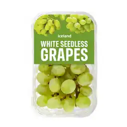 Iceland Iceland green seedless grapes 400g offer