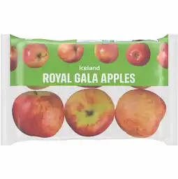 Iceland Iceland 6 gala apples 6 unit offer