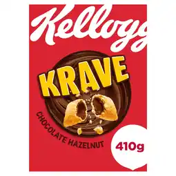 Iceland Kellogg's krave chocolate hazelnut flavour 410g offer