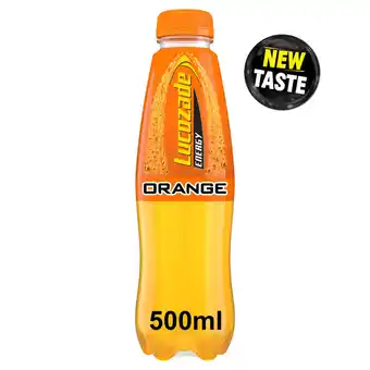 Iceland Lucozade energy drink orange 500ml offer