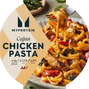 Iceland Myprotein cajun chicken pasta 550g offer
