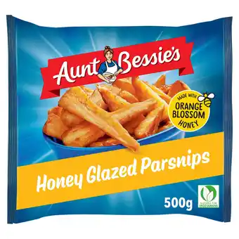 Iceland Aunt bessie's honey glazed parsnips 500g offer
