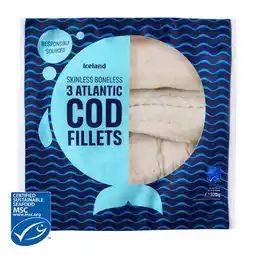 Iceland Iceland atlantic cod fillets 320g offer