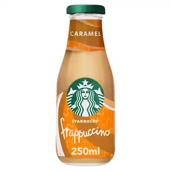 Iceland Starbucks frappuccino coffee drink decadent caramel flavour 250ml offer