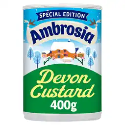 Iceland Ambrosia devon custard 400g offer