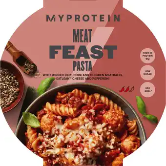 Iceland Myprotein meat feast pasta 550g offer