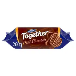 Iceland Mcvitie's milk chocolate digestive biscuits 266g offer