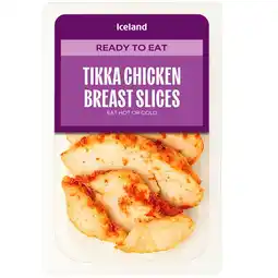Iceland Iceland chicken tikka breast slices 160g offer