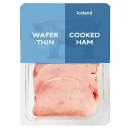 Iceland Iceland wafer thin cooked ham 275g offer