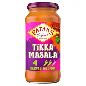 Iceland Patak's tikka masala cooking sauce 450g offer