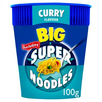 Iceland Batchelors big super noodles curry flavour 100g offer
