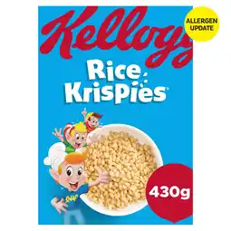 Iceland Kellogg's rice krispies 430g offer