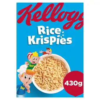 Iceland Kellogg's rice krispies 430g offer