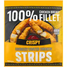 Iceland Iceland crispy chicken breast fillet strips 500g offer