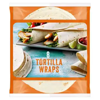 Iceland Iceland 8 tortilla wraps 496g offer
