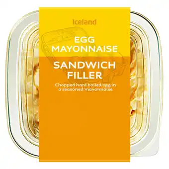 Iceland Iceland egg mayonnaise sandwich filler 250g offer