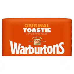Iceland Warburtons toastie soft thick white 800g offer