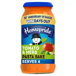 Iceland Homepride pasta bake sauce creamy tomato and herb 485g offer