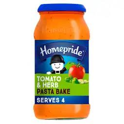 Iceland Homepride pasta bake sauce creamy tomato and herb 485g offer