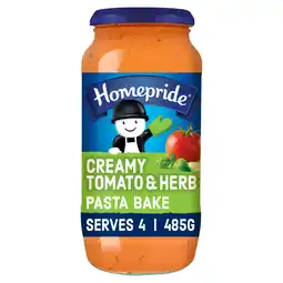 Iceland Homepride pasta bake sauce creamy tomato and herb 485g offer
