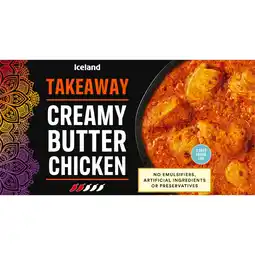 Iceland Iceland creamy butter chicken 375g offer