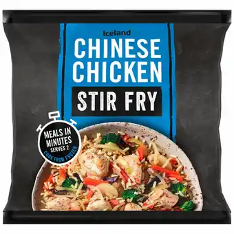 Iceland Iceland chinese chicken stir fry 750g offer