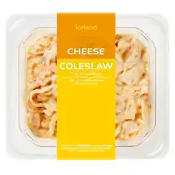 Iceland Iceland cheese coleslaw 295g offer