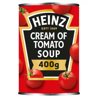 Iceland Heinz cream of tomato soup 400g offer