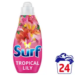 Iceland Surf concentrated liquid laundry detergent tropical lily 24 washes offer