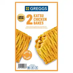 Iceland Greggs limited edition 2 katsu chicken bakes 320g offer