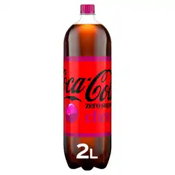 Iceland Coca-cola zero sugar cherry 2l offer
