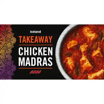 Iceland Iceland chicken madras 375g offer