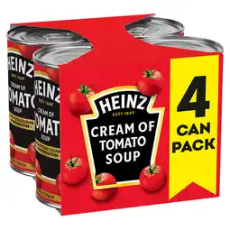 Iceland Heinz cream of tomato soup 4 x 400g offer