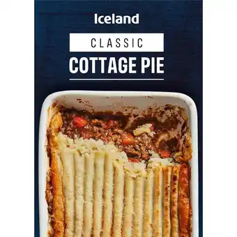 Iceland Iceland classic cottage pie 400g offer