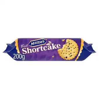 Iceland Mcvitie's fruit shortcake biscuits 200g offer