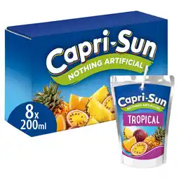 Iceland Capri-sun tropical 8 x 200ml offer