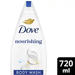 Iceland Dove body wash deeply nourishing 720 ml offer