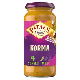 Iceland Patak's the original korma cooking sauce 450g offer